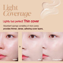 Espoir Protailor Beglow Cushion Newclass #5 Tan 0.46 Oz. (13G + Refill 13G) | Clear Glow Dewy Liquid Foundation Cushion | Thin, Smooth Layering Coverage For Dry Skin | Korean Base Makeupnc Set #5 Tan