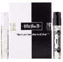 Kat Von D Saint & Sinner Eau De Parfum Perfume Duo Sample Vials Set 0.05 Oz Each
