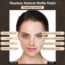 Focallure Perfectbase Lasting Poreless Liquid Foundation, Medium To Full Coverage With Matte Finish, Covers Blemishes & Under-Eye Circles For All Skin Types, Cp03 Silk01 Cp03 Silk