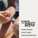 Pirette Evening Glass Fragrance Oil Roll On, Beach-Inspired, Long Lasting Perfume Oil With Notes Of Dark Coconut, Warm Wood & Smoky Vanilla, Daily Rollerball Perfume For Women And Men, 0.5 Fl Oz