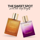 The Sweet Spot By Bellavita Luxury | 2X100Ml Perfumes | Honey Oud & Date Woman | Perfume For Men & Women | Long Lasting Fragrance | Edp