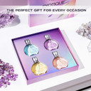 Exotique Perfume Gift Set For Women - 4 X 30Ml Premium Fragrances With Rose, Orange, Cedar, And Honey Notes, Luxury Perfume Gift Box For Her Birthday, Anniversary, Wedding