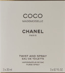 Coco Mademoiselle By Chanel For Women, Set (Eau De Toilette Spray 0.7 Ounce, Two Eau De Toilette Refills, 0.7 Ounce Each)
