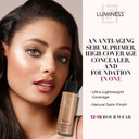 Luminess Air Silk 4-In-1 Airbrush Foundation- Foundation, Shade 100 (.5 Fl Oz) - Sheer To Medium Coverage - Anti-Aging Formula Hydrates And Moisturizes - Professional Makeup Kit For Cordless Air Brushshade 100