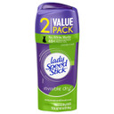Lady Speed Stick Invisible Dry Antiperspirant Deodorant, Shower Fresh, 2.3Oz Twin Pack