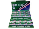 Lord Classic Super Stainless Double Edge Safety Razor Blades, 100 Blades (20X5)