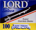 100 Lord Razor Blades Super Stainless Single Edge For Barbers