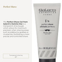 Salerm - Shaving Gel For Men - Homme Barber Line - 100 Ml - Transparent Shaving Gel - Regular Use Slows Hair Growth - Calms And Hydrates Skin