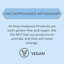 Shea Radiance Sisal Exfoliating Washcloth- 100% Renewable Sisal Fiber - Eco Friendly & Biodegradable Body Scrubber (2 Pack)