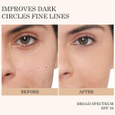 Kyda Mineral Sunscreen Eye Cream, 3-In-1 Anti-Aging Eye Cream, Spf 35, For Dark Circle And Fine Lines, Light