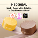 Mediheal Retinol Collagen Under Eye Patches - Korean Hydrogel Eye Pads (60 Patches) With 95% Retinol & 5 Micro Collagen. Nourishing & Non Irritating Eye Gel Mask. Sealing Cap & Spatula Included