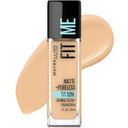 Maybelline Fit Me Matte + Poreless Liquid Oil-Free Foundation Makeup, Warm Nude, 1 Count (Packaging May Vary)128 Warm Nude