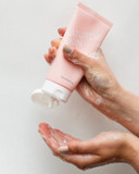 Saturday Skin Face Cleanser Hydrating Foam Cleanser Natural Ingredients Anti-Aging | Makeup Remover And Face Wash | Fragrance Free Ideal For Sensitive, Dry Skin Korean Skincare