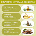 Dr. Woods Vision Tea Tree Liquid Facial Cleanser With Organic Shea Butter, 8 Fl Oz