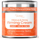 Hibiscus And Honey Firming Cream: Anti Aging Face Cream Reduces Wrinkles And Dryness Organic Neck Creams For Tightening And Firming Suitable For Face Neck And Shoulders Hibiscus And Honey Firming Cream: Anti Aging Face Cream Reduces Wrinkles And Dryness Organic Neck Creams For Tightening And Firming Suitable For Face Neck And Shoulders