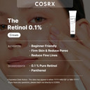 Cosrx Retinol 0.1% Cream, 0.67 Oz, Anti-Aging Eye & Neck Cream With Retinoid Treatment To Firm Skin, Reduce Wrinkles, Fine Lines, Signs Of Aging, Gentle Daily Korean Skin Care