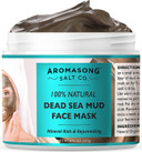 Aromasong Dead Sea Spa Bundle: 5 Lbs Raw Dead Sea Salt + 100% Pure Dead Sea Mud Mask For Detox And Relaxation