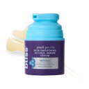 Bliss Renew & Smooth Glycolic Acid Night Serum | 8.5% Aha + Pha Complex For Texture, Glow & Radiance | Gentle Daily Exfoliating Treatment For Smoother, Brighter Skin | Vegan & Cruelty-Free | 1 Fl Oz