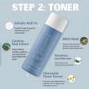 Hormonal Acne Solution Natural Anti-Dht Ingredients Formula Benzoyl Peroxide, 1 Month Original Benzoyl Kit