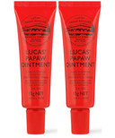 Lucas Papaw Ointment  15G Tube With Lip Applicator  2Pack  Multi-Purpose Skin Relief  Made In Australia
