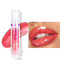 Plumping Lip Oil With Fresh Ginger Extract - Instant Fuller Lips, Ultra-Hydrating & Nourishing Glossy Lip Glow Oil, Lip Plumping Booster For Smooth, Defined Lips (#01 Petal, 1)