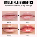 Plumping Lip Oil With Chili Extract, Slightly Spicy Lip Plumping Booster Plump For Fuller Lips Instantly, Hydrating & Nourishing, High-Shine Plumping Lip Oil With Chili Extract, Slightly Spicy Lip Plumping Booster Plump For Fuller Lips Instantly, Hydrating & Nourishing, High-Shine