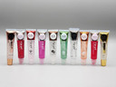 10 Pack!! Nicka K New York Lip Gel With Vitamin E (Gold, Rose Gold, Bubble Gum, Cherry, Strawberry, Aloe, Coconut, Mango, Rosehip & Clear)