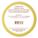Badger Balm Unscented, 100% Organic Olive Oil & Beeswax, Fragrance Free Hand Cream, Long Lasting Sensitive Skin Moisturizer, 2 Oz Tin