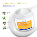 Urea Cream 42% - Foot Care For Dry Cracked Heels, Foot Lotion - With 2% Salicylic Acid, Tea Tree Oil, Shea Butter, Aloe Vera - For Feet, Hands, Heels, Elbows, Knees And More - 6 Oz Urea Cream 42% - Foot Care For Dry Cracked Heels, Foot Lotion - With 2% Salicylic Acid, Tea Tree Oil, Shea Butter, Aloe Vera - For Feet, Hands, Heels, Elbows, Knees And More - 6 Oz