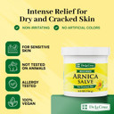 De La Cruz Arnica Salve - Foot Cream For Dry Cracked Heels And Feet - Moisturizing Hand Salve For Dried Hands - 24 Hour Moisture Foot Cream For Dry Cracked Feet And Rough Skin - (Trial Size)
