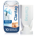 Claritag Advanced Skin Tag Remover - Fda-Cleared Device - Only For Skin Tag Removal - Works In 7-14 Days - Up To 10 Treatment Cycles - Cryogenic Freeze-Off Kit