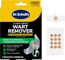 Dr. SchollS Clear Away Wart Remover Hydrogel Bandages For Fingers And Toes - Clinically Proven Effective Wart Removal And Cushioning Pain Relief, Comfortable Multi-Day Coverage Patches