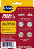 Dr. SchollS Blister Cushions Seal & Heal Bandage For Feet, Toes, Heels & Hands, 8 Ct - Blister Prevention Pads, Hydrogel Technology Protects From Painful Shoe Pressure & Rubbing, Water-Resistant