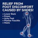 Dr. Scholl'S Custom Fit Comfort  Plantar Fasciitis Insoles, Orthotics Shoe Inserts With Arch Support For Men & Women, Suitable For 220+ Lbs, Stay On Your Feet All-Day With Optimum Cushioning, Cf540