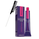 Salerm Cosmetics Vision Salermvison Permanent Cream Hair Color Dye (W/Sleek Steel Pin Rat Tail Comb) Haircolor Creme, Gray Coverage In 30 Minutes (5 Light Brown)