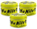 Murrays Nu Nile Hair Slick Dressing Pomade 3Oz Jar (3 Pack)