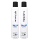 Professional Freezing Finish Hair Spray - (2-Pack) 10 Oz - 55% Voc Extra Strong Intense Hold - Humidity-Resistant Finish Spray