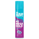 Rave Hair Spray 4X Mega Hold, Long-Lasting Hold With Climashield Technology, 1.5 Oz