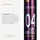 Salerm - Curly Hair Mousse - Pro Line Curl Mousse - 405 Ml - More Defined And Flexible Curls - Extra Strong Hold - Anti-Humidity Effect - Color Protection