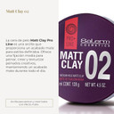 Salerm - Hair Wax - Pro Line Matt Clay 02-125 Ml - For Medium And Long Hair - Medium And Flexible Hold - Long-Lasting - Matte Finish - Hair Texturizer - Nourishes And Hydrates
