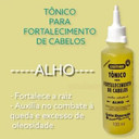 Tonico Para Fortalecimento De Cabelos (Hair Tonic With Garlic Extract) 100Ml