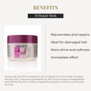 Salerm - Hair Repair Mask - Hi Repair Mask 02-1000 Ml - Deeply Moisturizes Damaged Hair - Repairs And Rejuvenates - Shinier And Softer Hair - Immediate Effect