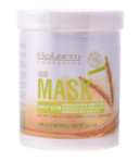 Salerm Cosmetics Wheat Germ Capillary Mask, Provitamins B5 For Dry Hair (33.7 Oz / 1000 Ml - Large Liter Size)