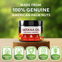 Batana Oil For Hair Growth - 100% Raw & Organic Dr Sebi Batana Oil - Cold-Pressed & Pure Unrefined Batana Hair Mask For Women & Men - Enhances Hair Thickness, Prevents Loss, Repairs Split Ends Batana Oil For Hair Growth - 100% Raw & Organic Dr Sebi Batana Oil - Cold-Pressed & Pure Unrefined Batana Hair Mask For Women & Men - Enhances Hair Thickness, Prevents Loss, Repairs Split Ends