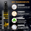 5% Minoxidil For Men And Women Hair Growth Serum - Castor Oil & Biotin Hair Growth Spray Hair Regrowth Treatment For Scalp Hair Loss Hair Thinning For Thicker Longer Fuller Healthier Hair 100Ml