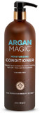 Argan Magic Moisturizing Conditioner - Detangle, Hydrate, And Repair Dry And Chemically-Damaged Hair Types | Nutrient-Rich | Made In The Usa, Paraben Free, Cruelty Free (32 Oz / 2 Pack)