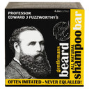 Professor Fuzzworthy'S Gentlemen'S Activated Charcoal & Beer Beard Hair Shampoo Bar For Normal, Dry, Oily Hair, 4.2 Ounce