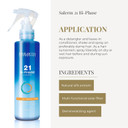 Salerm - Biphase Conditioner 21 Biphase - 190 Ml - Leave-In Conditioner - Protects Hair Against Sun, Chlorine, And Salt - Detangler - Anti-Frizz - Anti-Yellow Effect