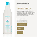 Salerm - Hydrating Shampoo 21 Silk Protein - 1000 Ml - For Dry And Damaged Hair - With Silk Proteins - Nourishes, Repairs, And Revitalizes Hair - Heat Protection