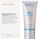Salerm - Hydrating Shampoo 21 Silk Protein - 300 Ml - For Dry And Damaged Hair - With Silk Proteins - Nourishes, Repairs, And Revitalizes Hair - Heat Protection